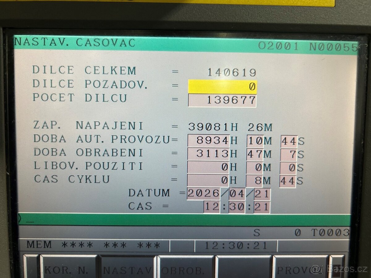 Obráběcí centrum (vertikální) SMTCL VMC 1300 (9084) - 4