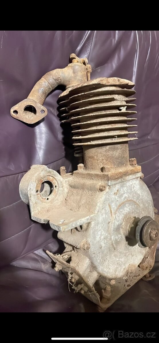 Motor ORION Vilém Michl Slaný 500 cc rok 1905 - 4