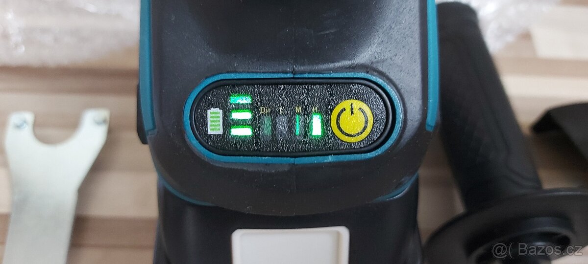 Aku úhlová bruska ø125mm,bez Aku(Makita),4rychlostní,NEW - 4