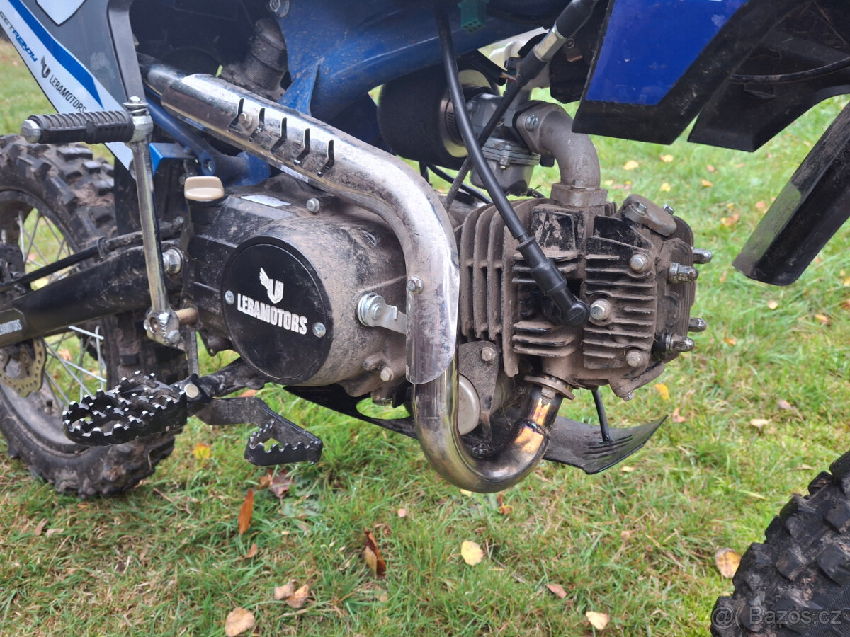 Pitbike Leramotors Shark 125ccm E-Start 4T 17/14 - nejede - 4