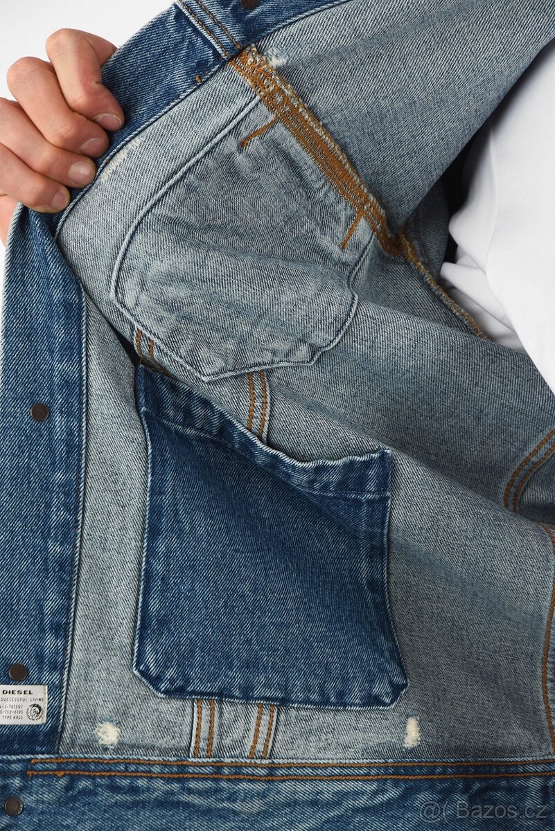 Diesel luxusní denim bunda - 4