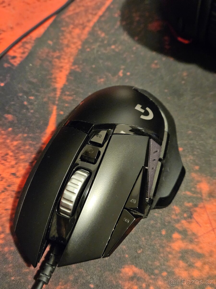 Herní myš Logitech G502 Hero High Performance (záruka) - 4