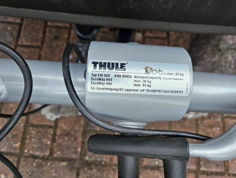 Nosič na 2 kola Thule EuroWay 944 - 4