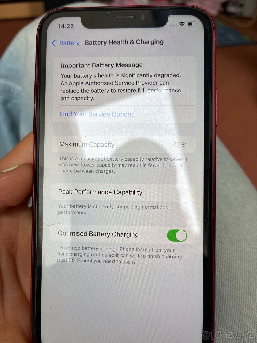 iphone Xr, červená, 256 GB - 4