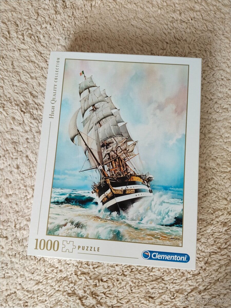 Puzzle 1000ks PLACHETNICE, NEW - 4