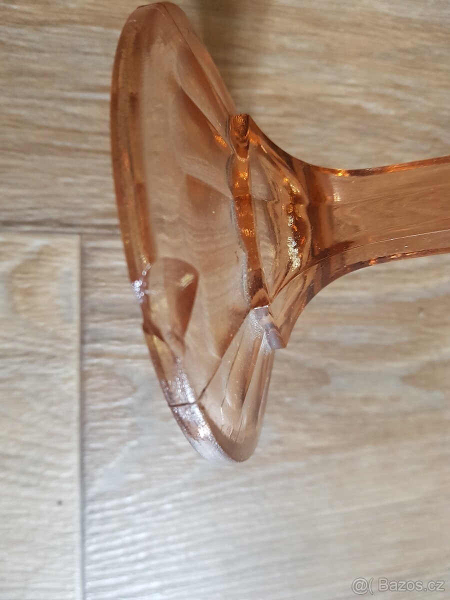 Stará skleněná mísa - 4