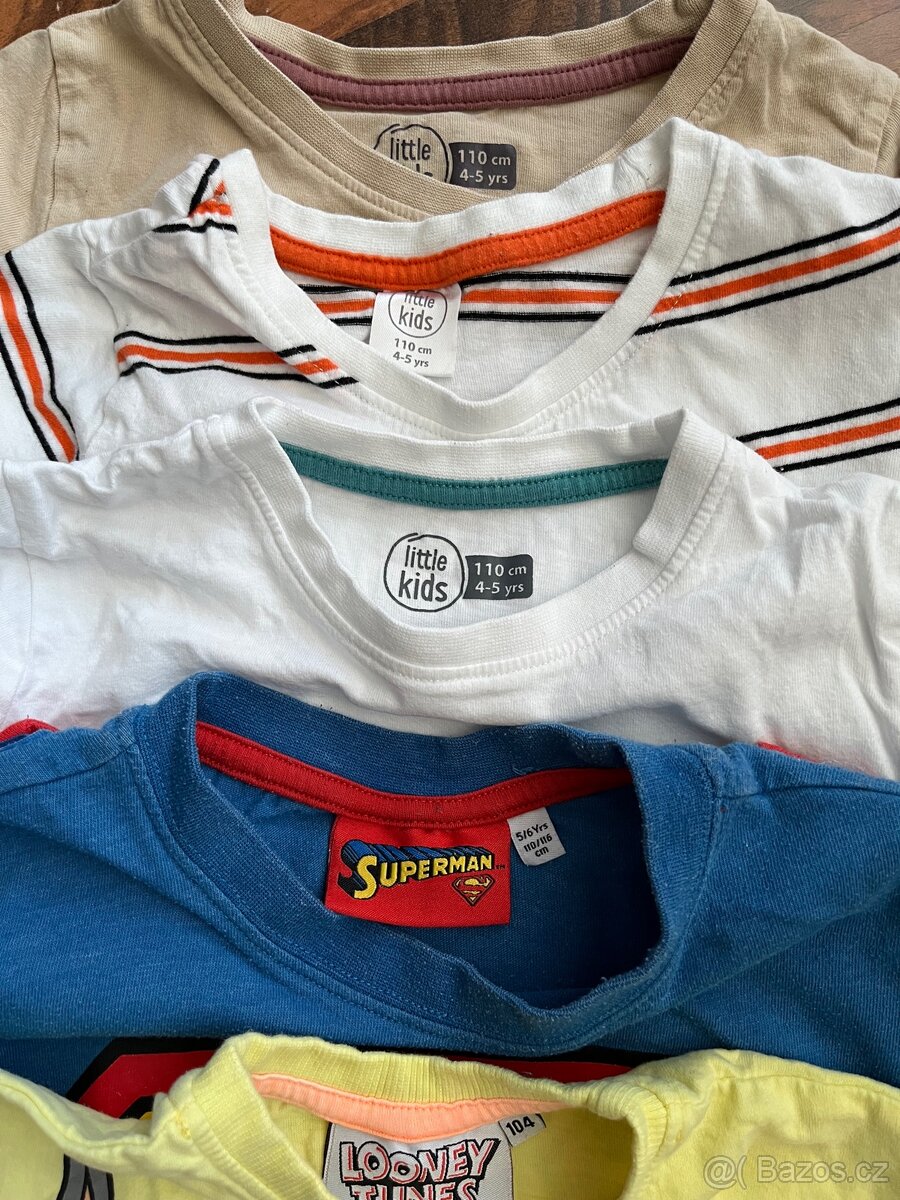 Dětská trička - vel. 110 - 4