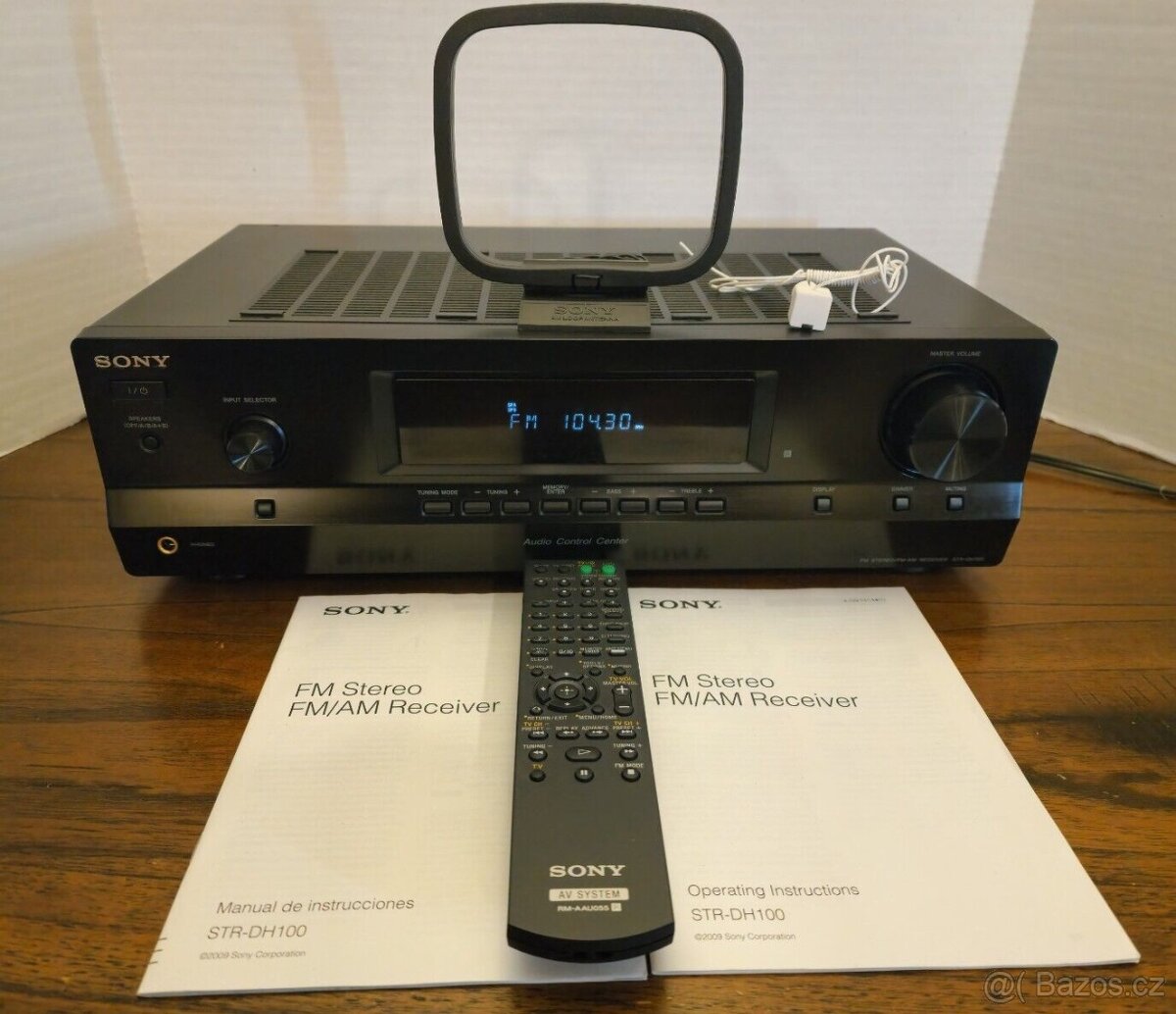 Sony STR-DH100 200W 2ch Stereo Receiver Amp AM/FM Black, DO - 4