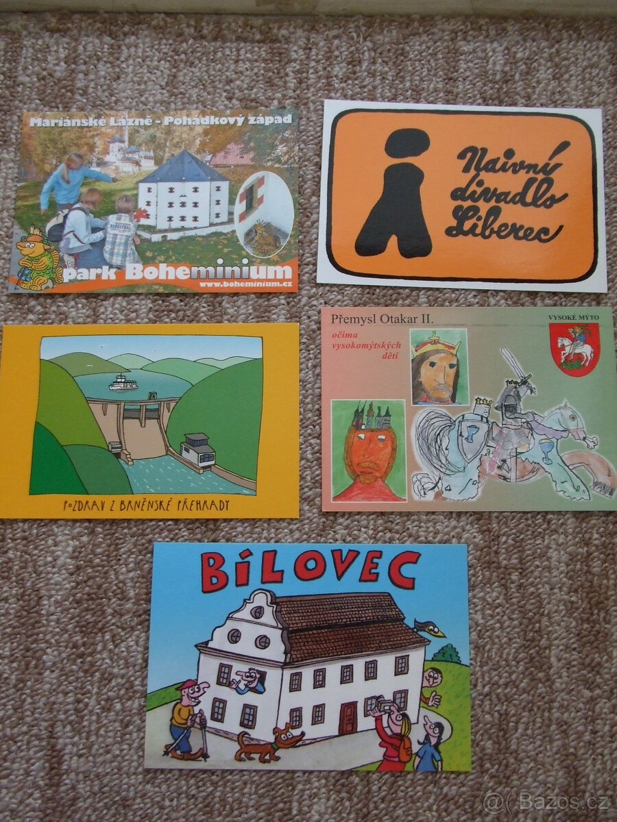 Rôzne staré pohľadnice... - 4