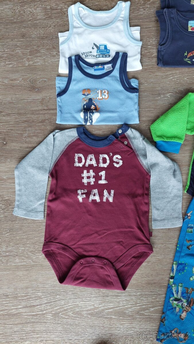 Chlapecké oblečení vel. 92 - 4