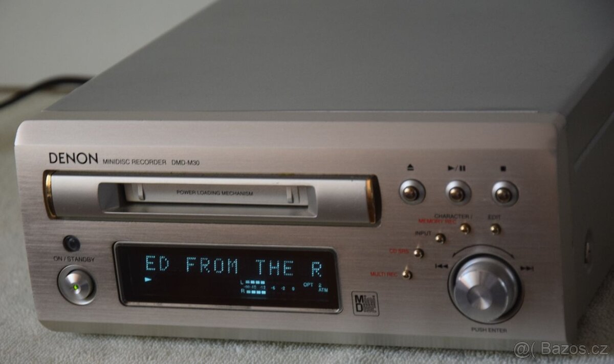 Minidisc deck DENON DMD-M30, manuál, MD disky, možnost DO - 4