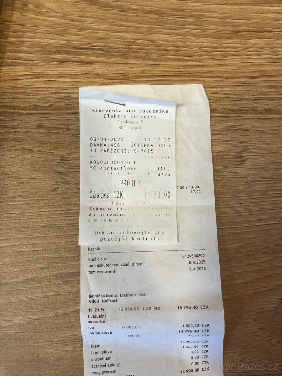 Lednička komb. Liebherr KGN - 4