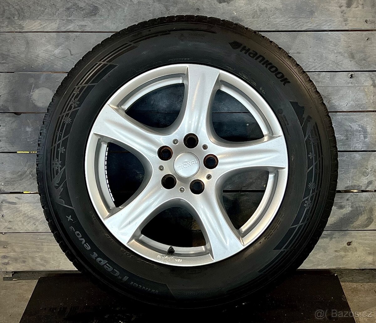 Zimní sada kol Ronal 5x120 R18, Hankook 255/60 R18 112V