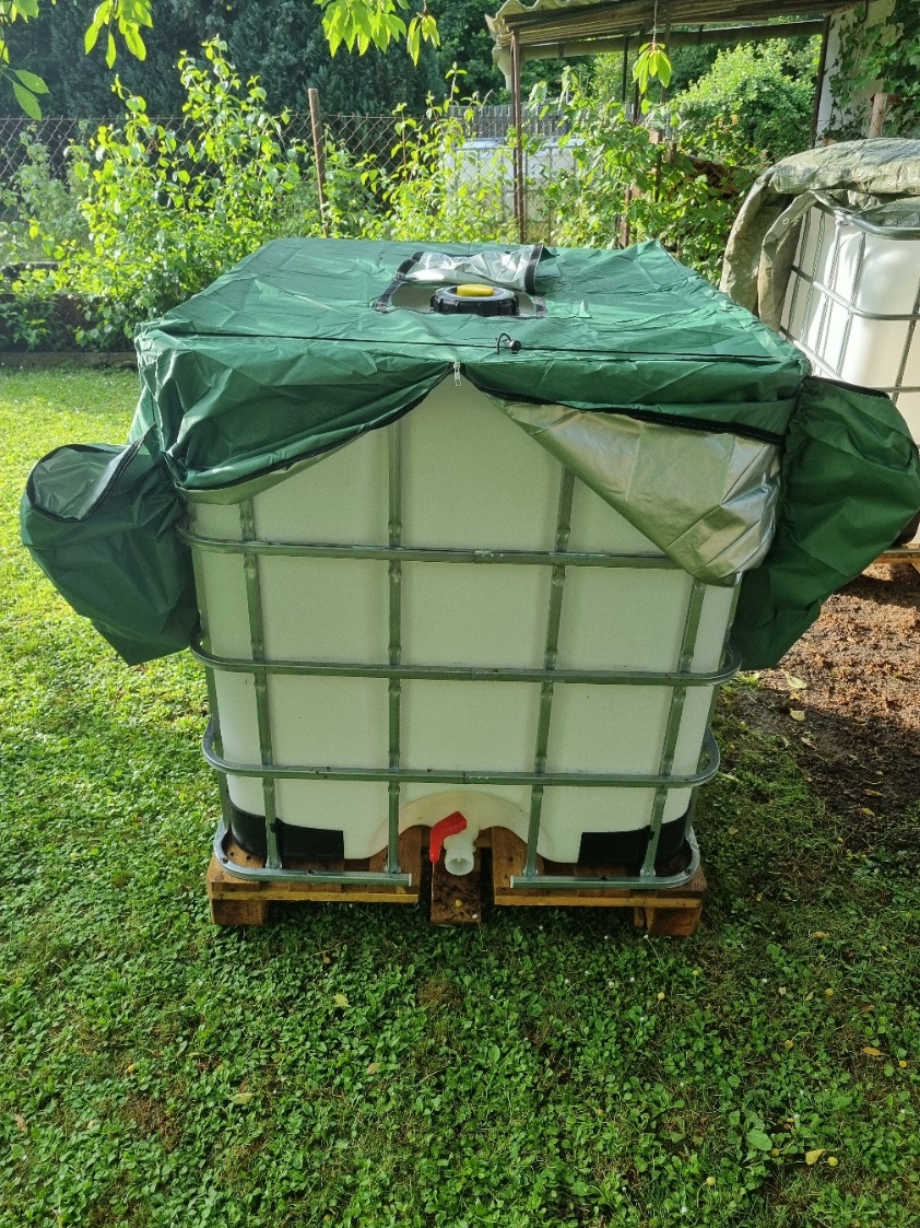 Super IBC jednou použitý, vypláchnutý, čistý s obalem a filt - 4