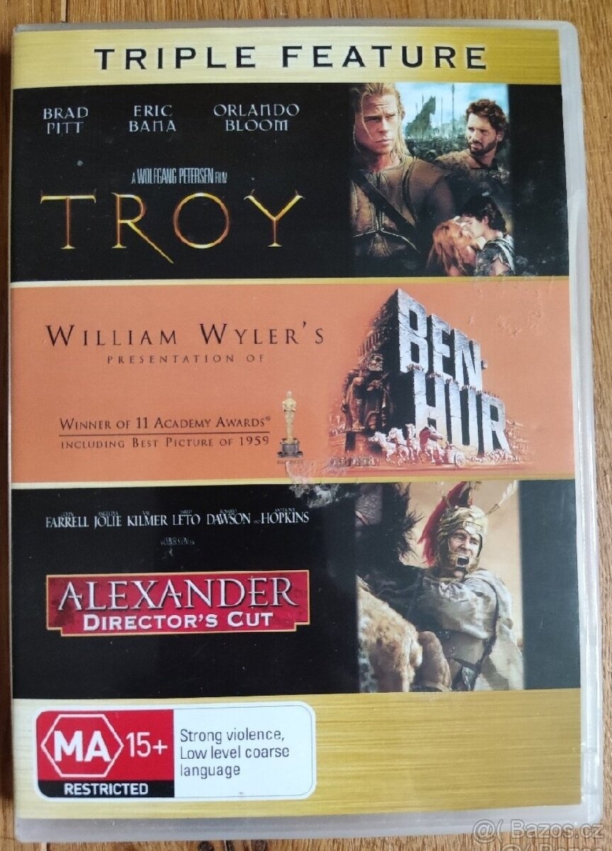 Světová filmová klasika na originálních DVD TOP STAV - 4