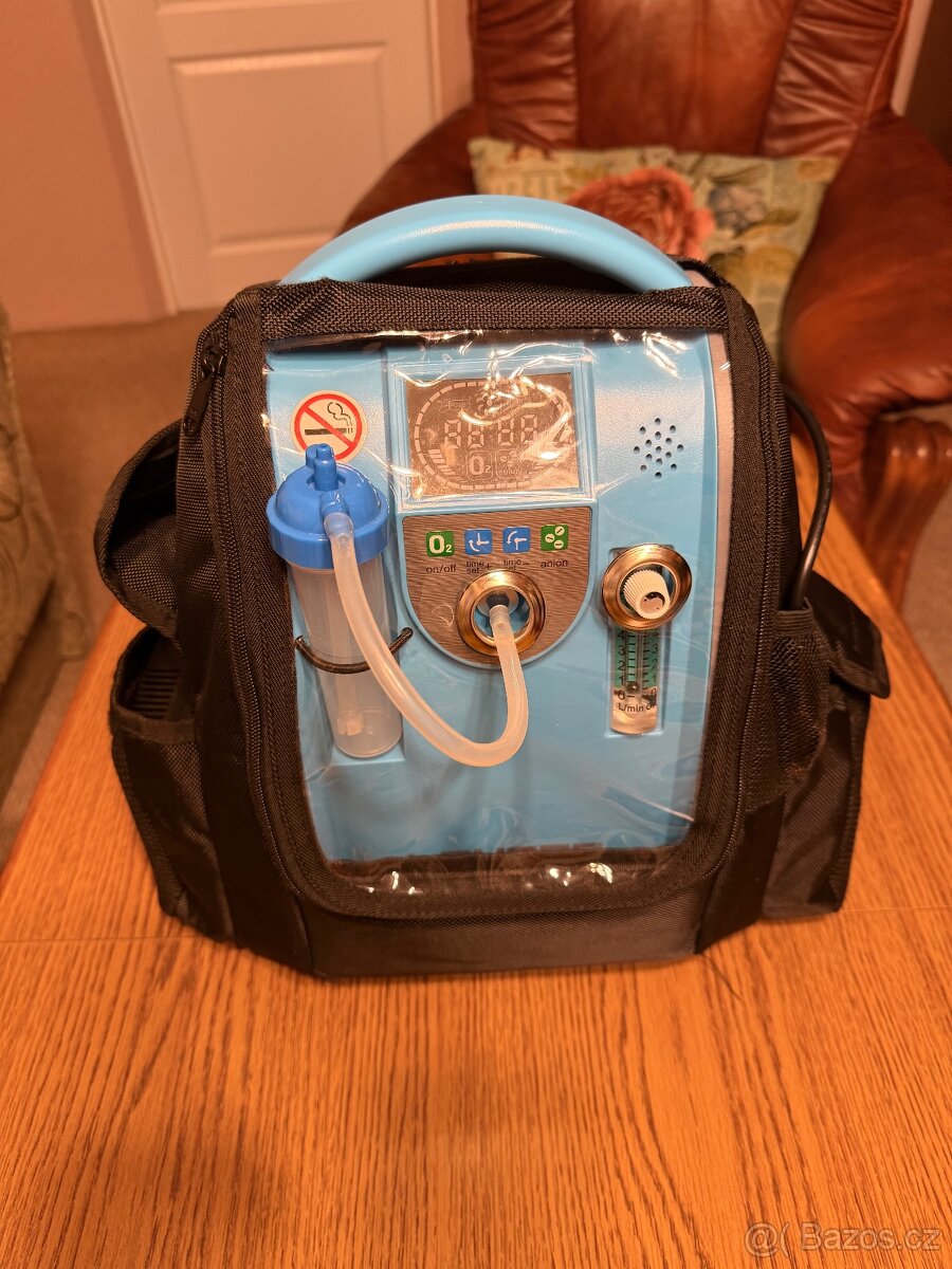 kyslíkový koncentrátor LOVEGO LG101 - málo používaný - 4