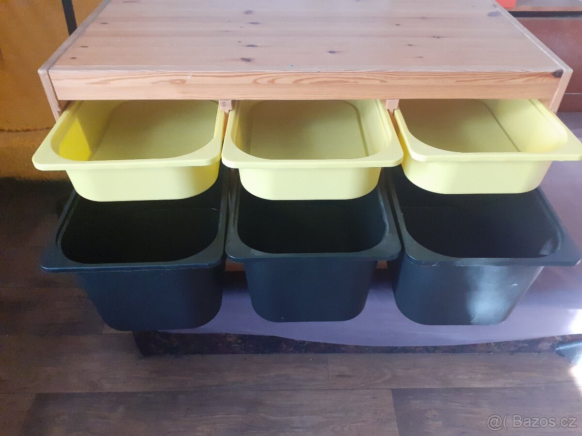 Ikea úložná sestava Trofast borovice. - 4