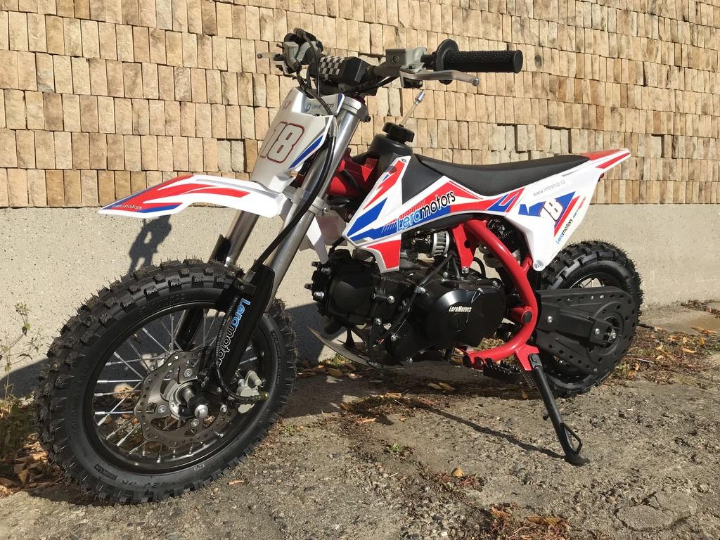Pitbike Leramotors Spirit 90ccm, automat, od 5 let