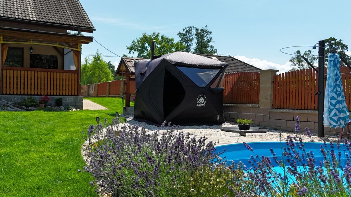 saunový stan, mobilní sauna - 4