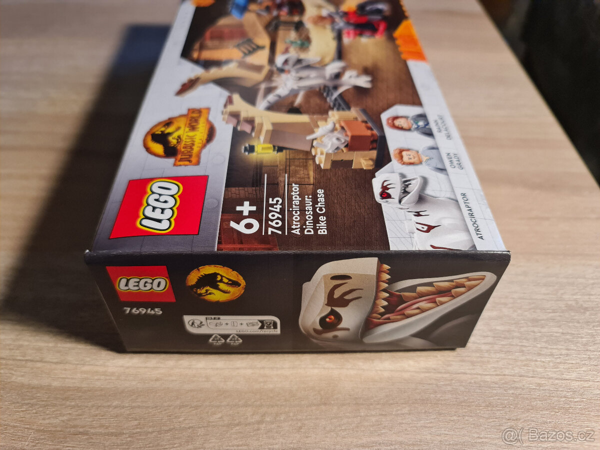LEGO® Jurassic World 76945 Atrociraptor: honička na motorce - 4