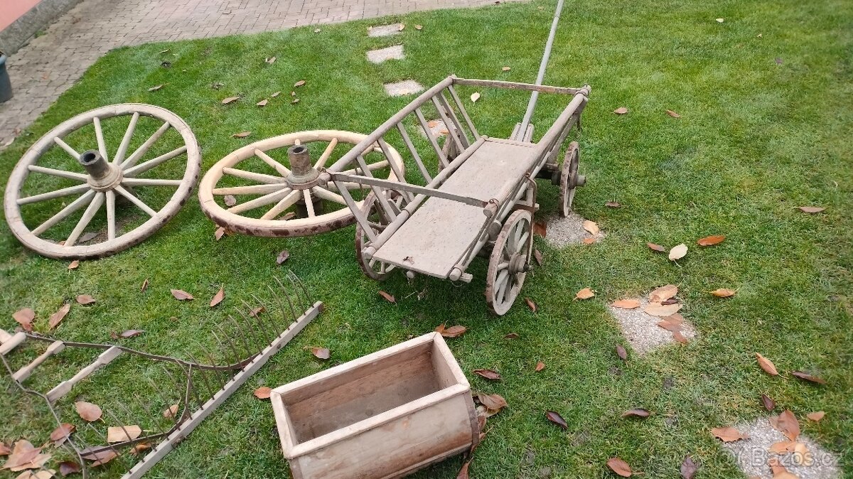 Nález z půdy, staré věci ze stodoly. Retro - 4