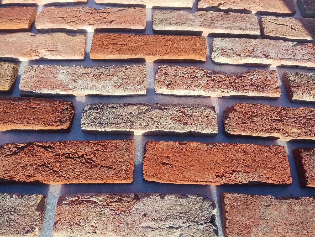 Cihlový obklad pásky z pálené cihly - 4