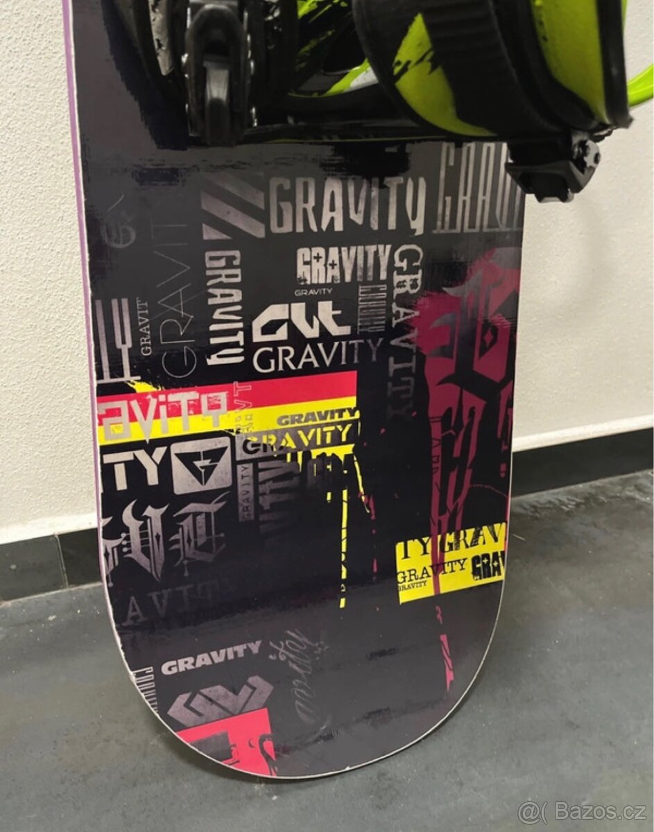 Snowboard Gravity Empatic - vel 151 cm - 4