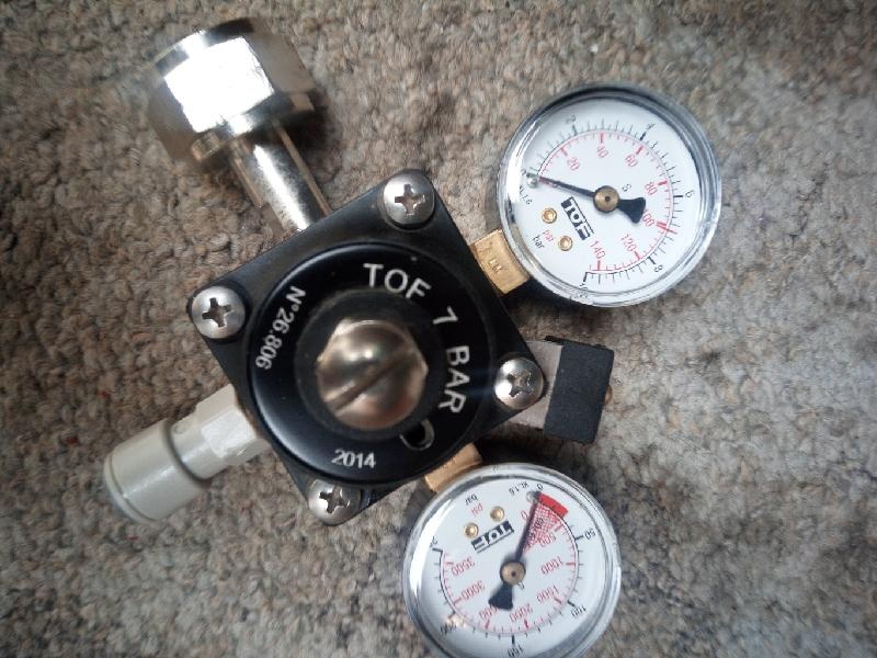 redukcni ventil CO2 TOF 7bar - 4