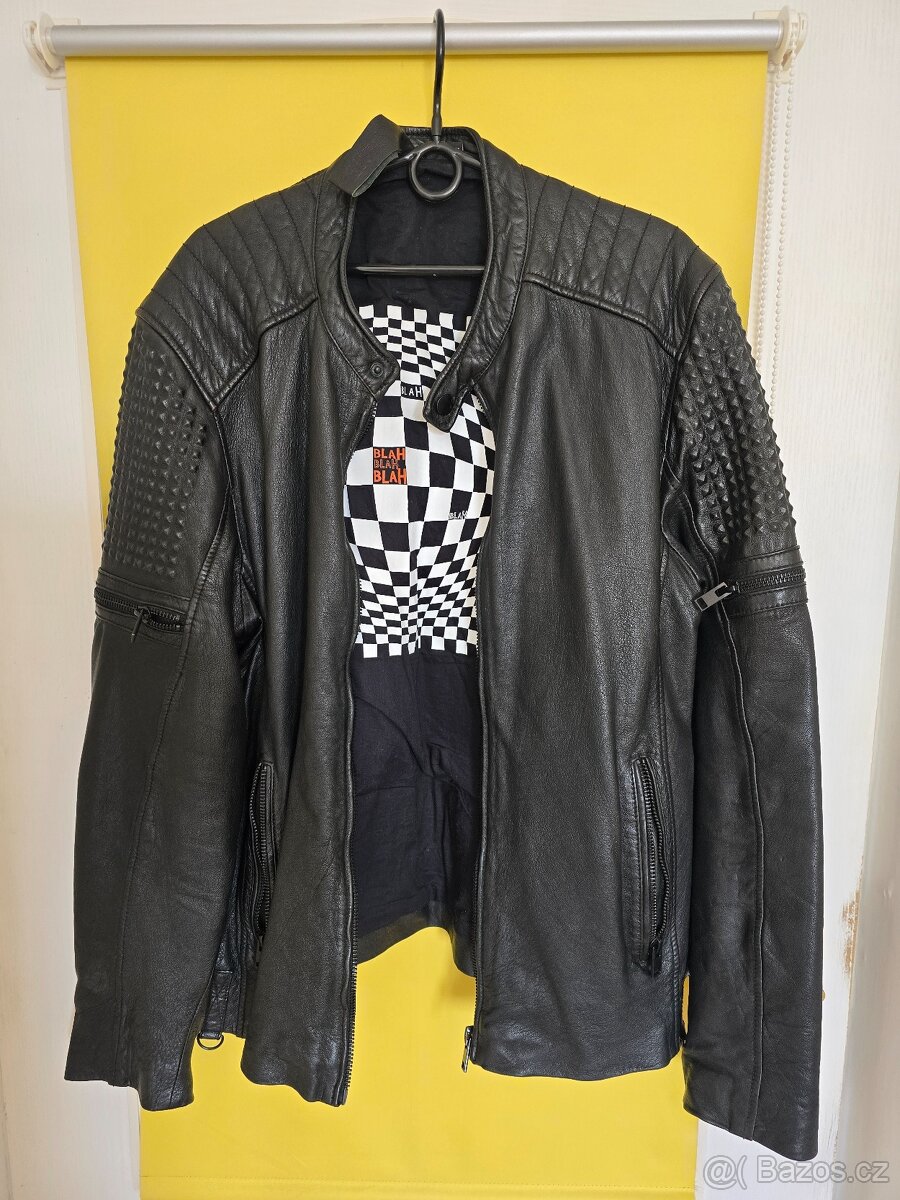 Pánská kožená bunda - 4
