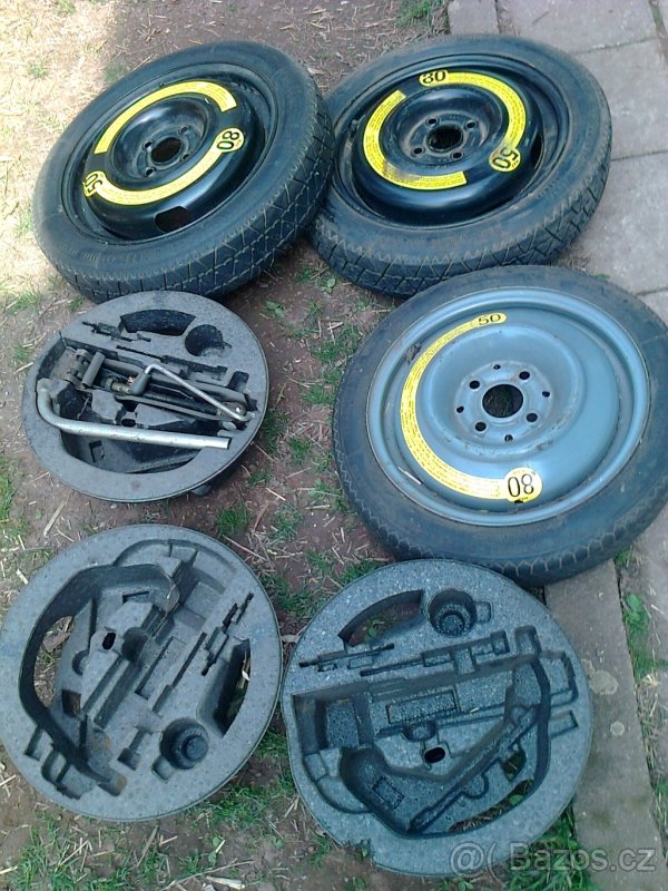 PRODÁM DISKY KOL 4X100, 14, JAKO NOVÉ. - 4