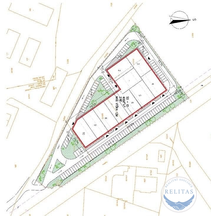 Prodej komerčního pozemku 10 735 m² - 4