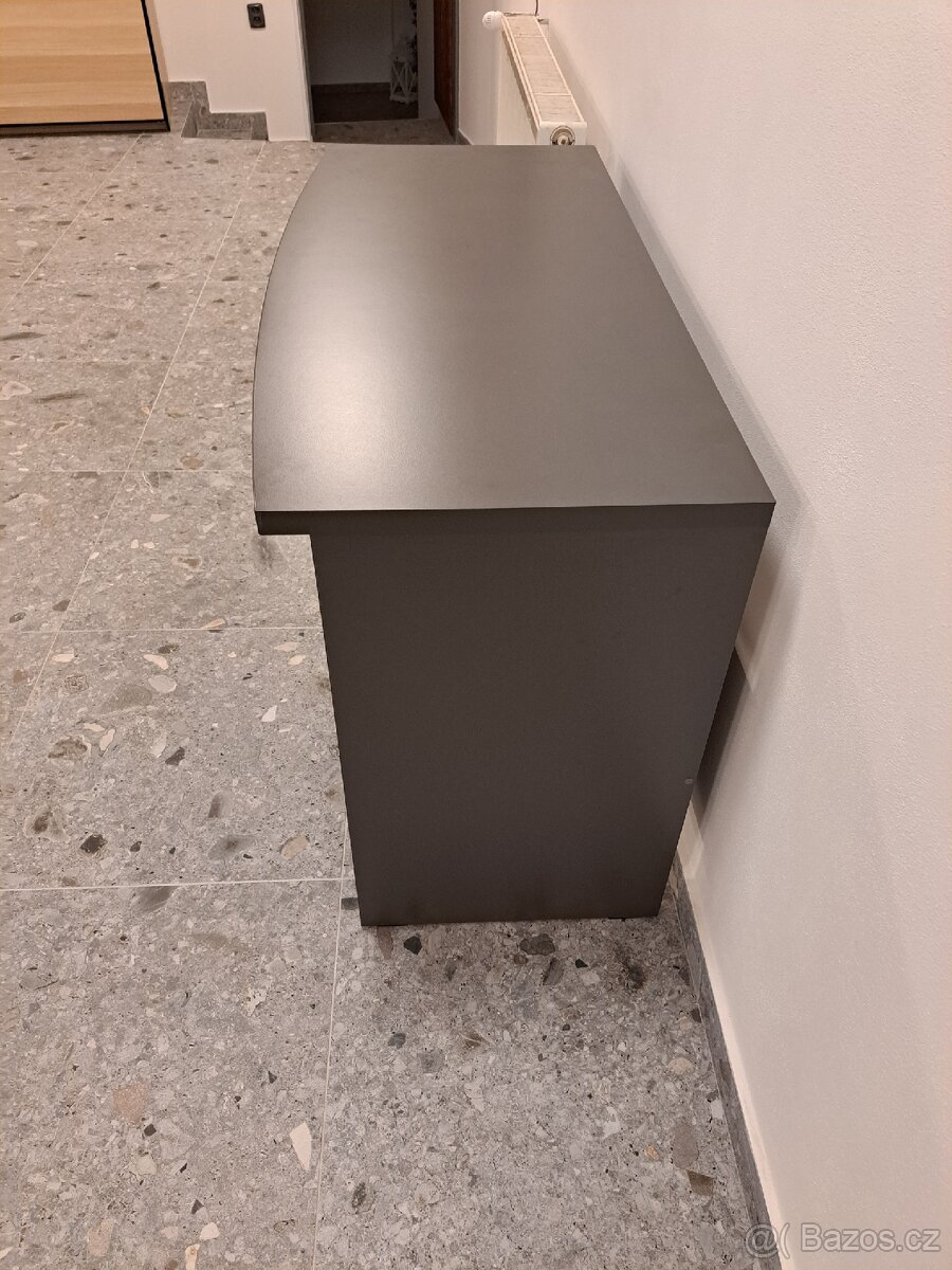 Psací stůl šedý - 4