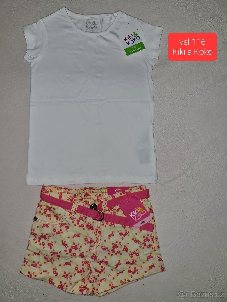 Vel 116 dívčí oblečení - 4