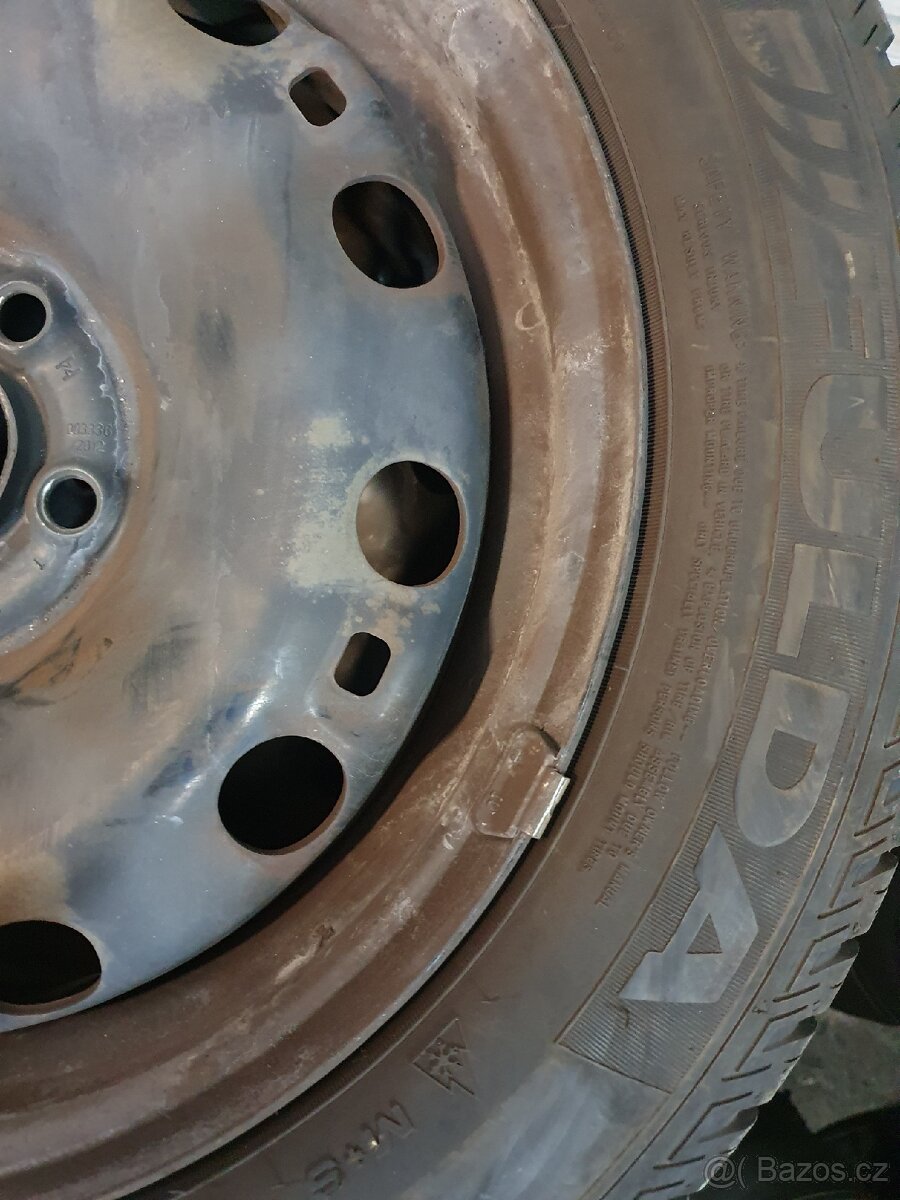 9. Sada plechová kola a zimní pneu Rapid, Fabia III - 4