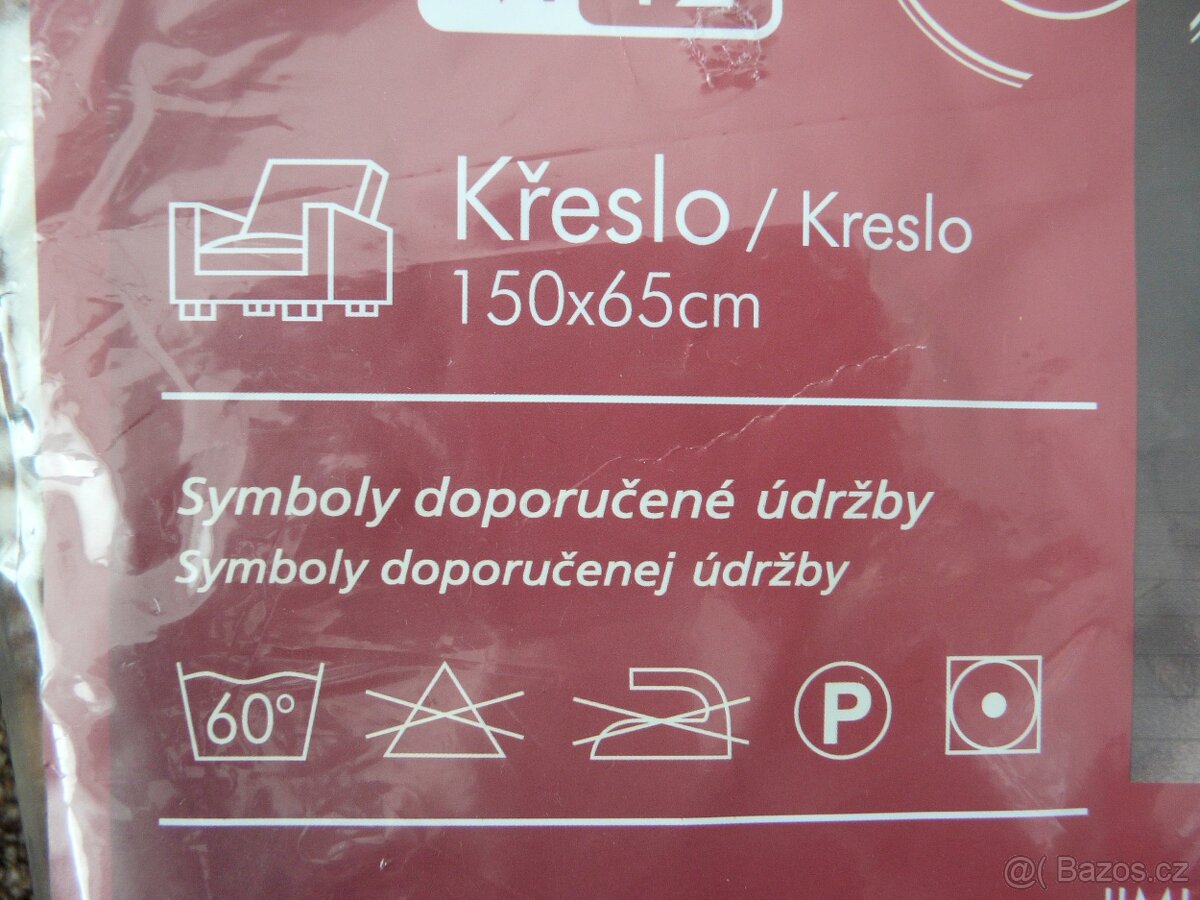 Prodám 3 přehozy na křesla zn. "Jimi" - 4