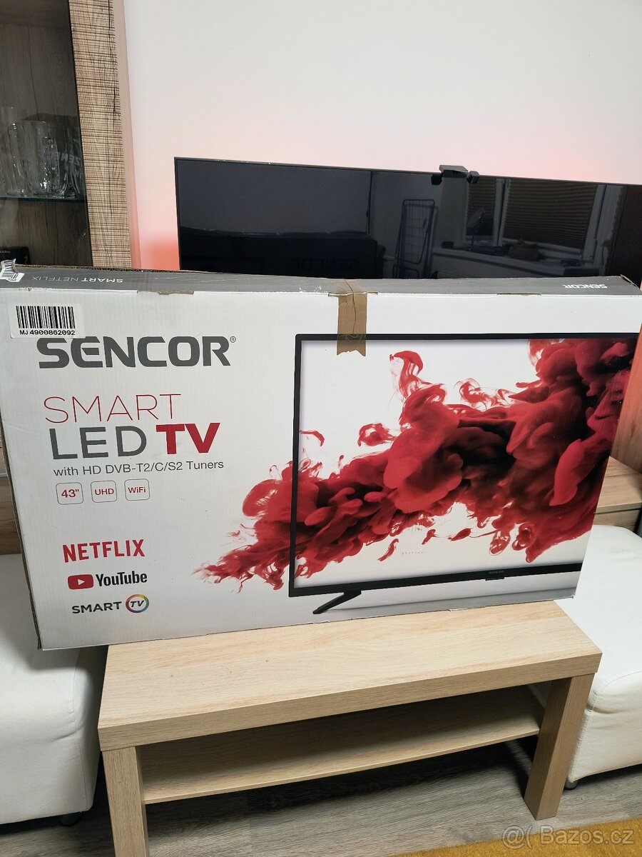 TV UHD LED 43" Sencor SLE 43US601TCS (zánovní) - 4