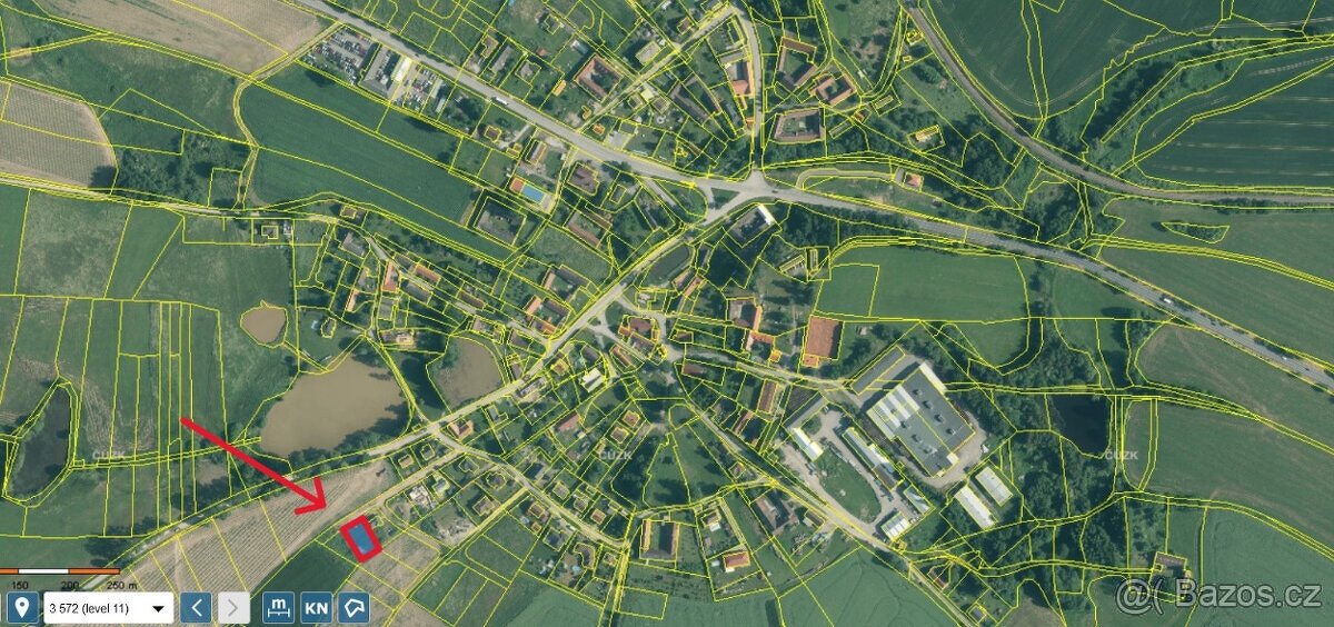 Prodej stavebního pozemku v obci Děbolín u Jindřichova H. - 4