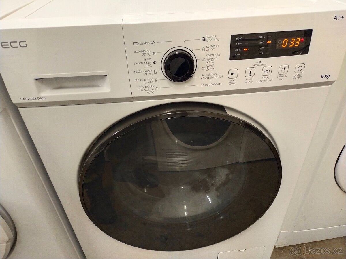 Prodám SLIM pračku s bočním ovládáním na 6 kg-DOVEZU-- - 4