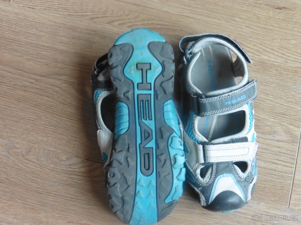Šedomodré sandály Head vel. 34 cm - 4