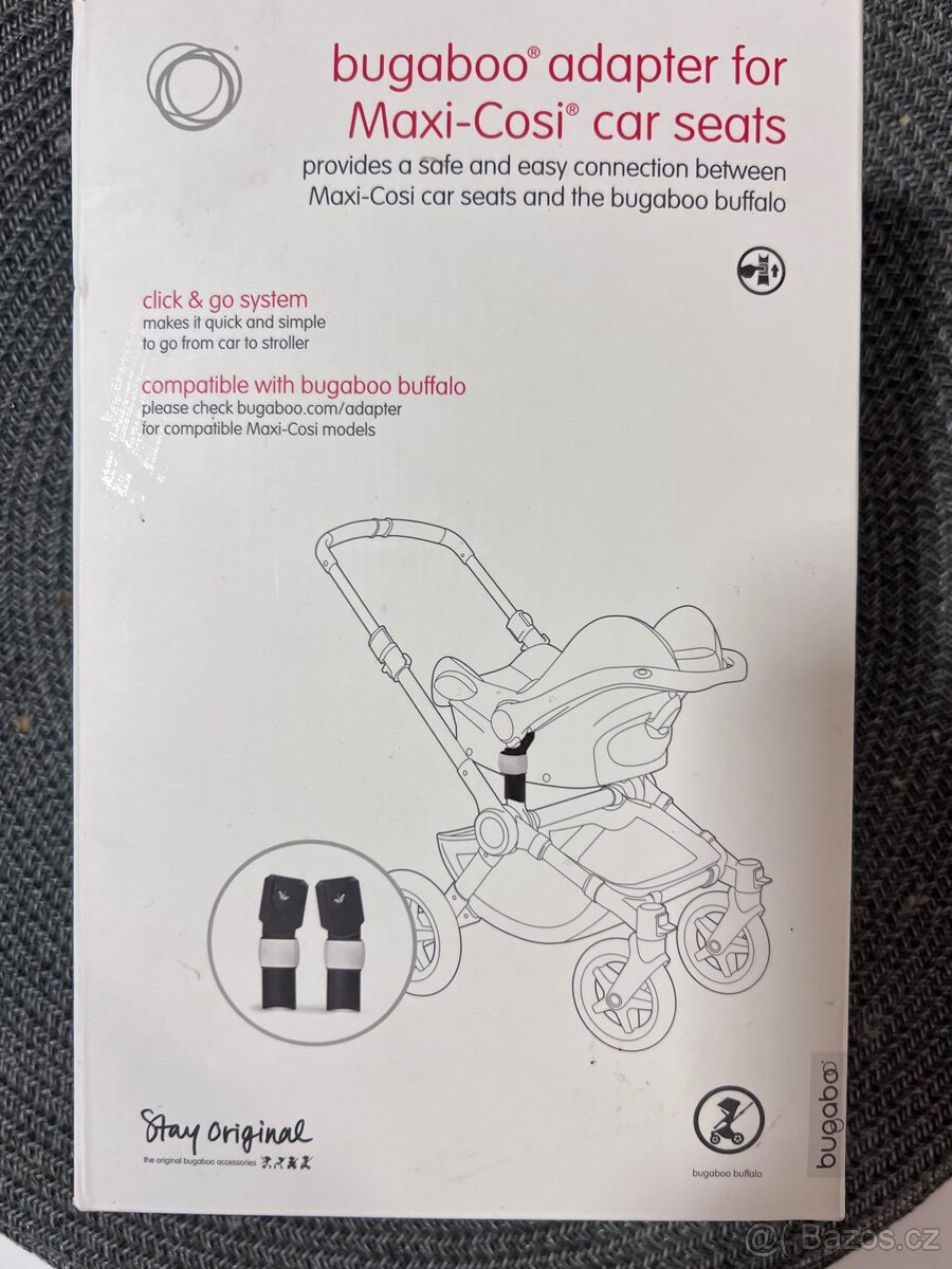 Bugaboo Buffalo adapter pro Maxi Cosi vajíčko - 4