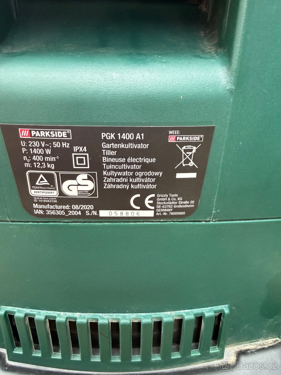 Zahradní kultivátor - 4