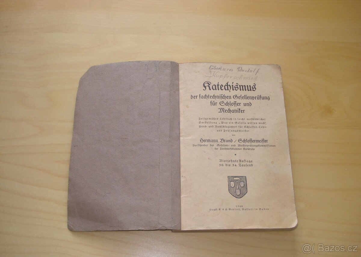 Katechismus 1940 a noty M. Edelstaine 1909 - 4