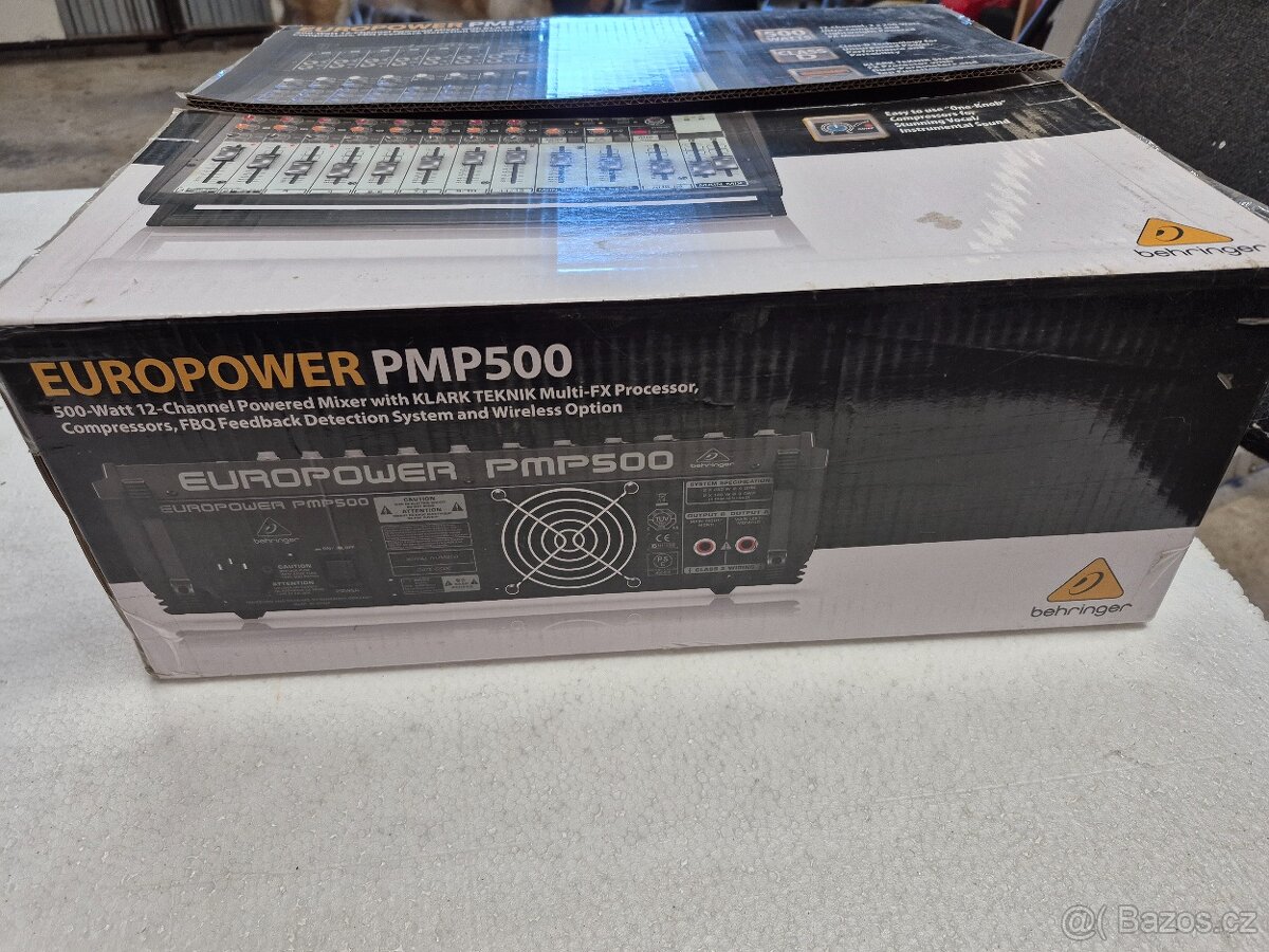 mix behringer europower pmp 500 - 4