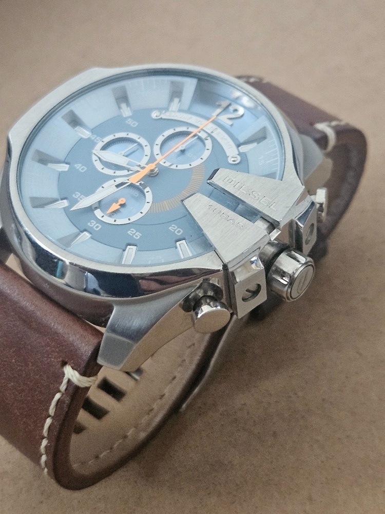 Pánské hodinky Diesel DZ4458 Mega Chief – super stav ⌚🔥 - 4