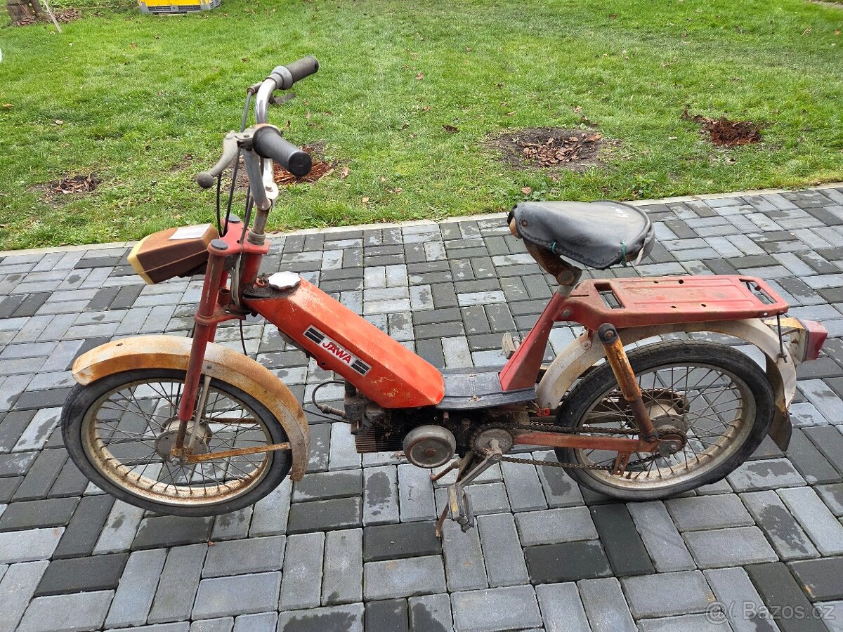 Babetta 207 s kartičkou, červená původní 5. - 4