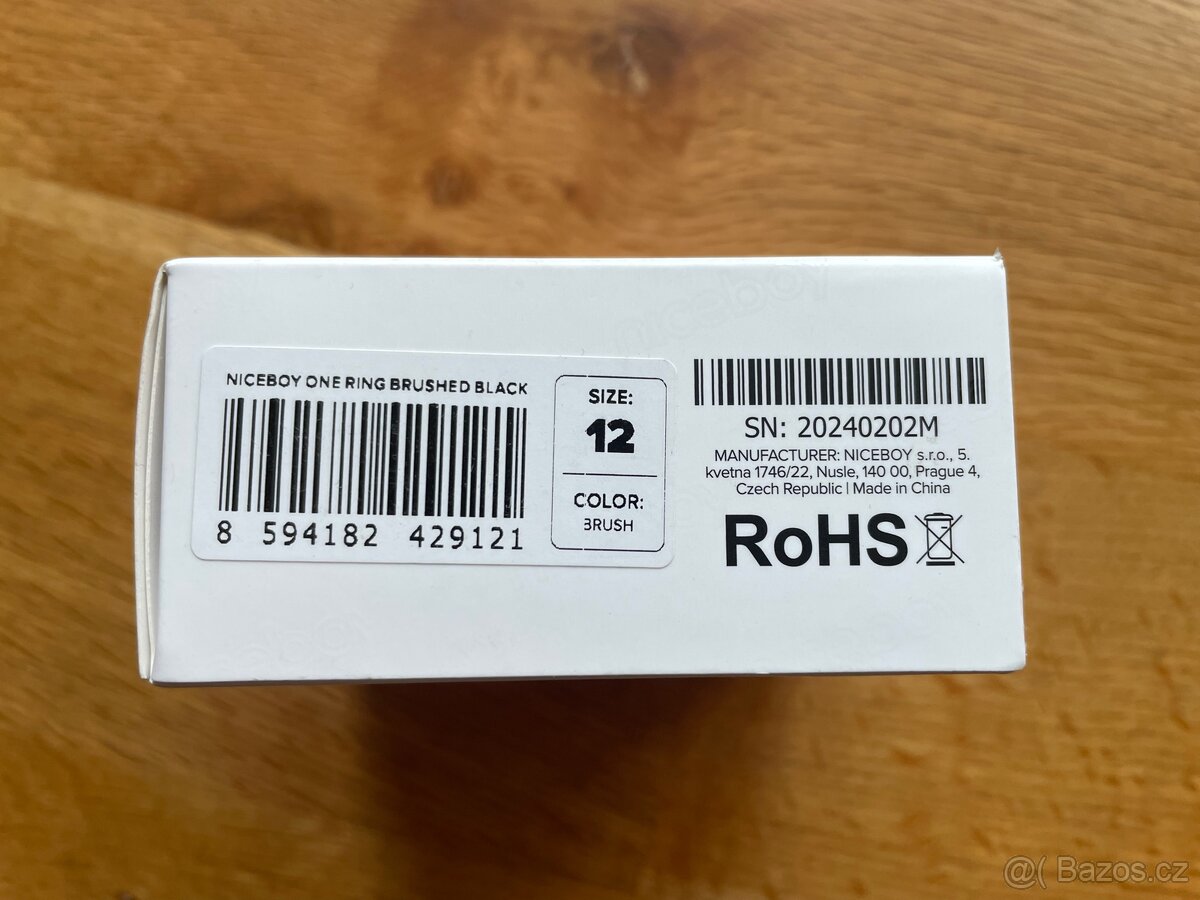 Niceboy One brushed black, size: 12 - 4