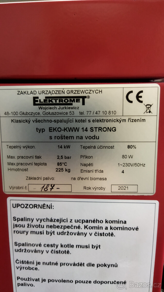 Kotel na tuhá paliva ELEKTROMET - 4