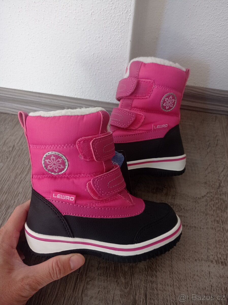 Zimní kozačky Lewro nové vel . 25 - 4