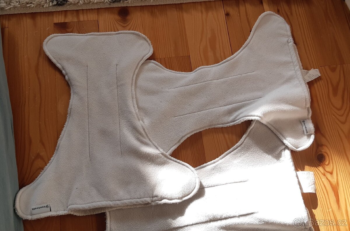 Svrchní kalhoty + vkládačky Petit lulu a Bamboolik - 4