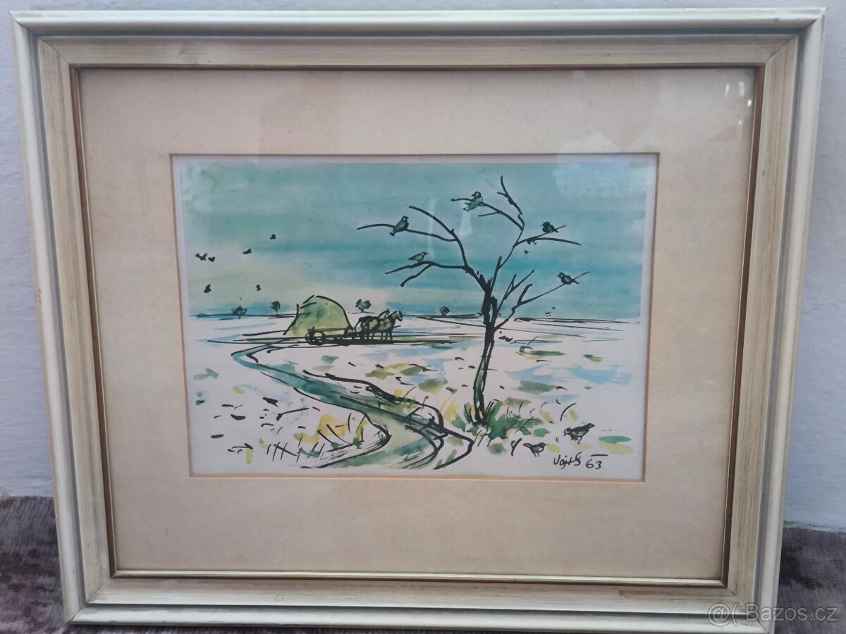 Obraz rok 1963, autor Vojts - 4